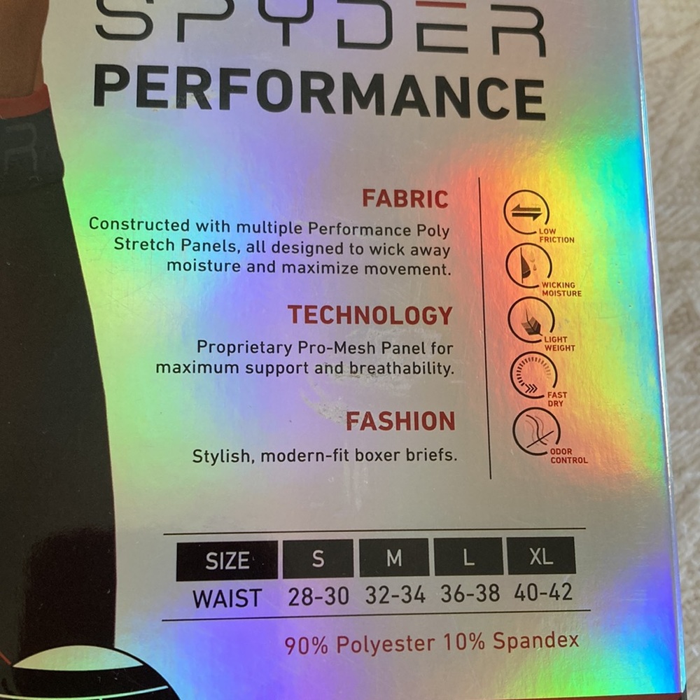 Spyder boxer briefs - Picture 3 of 4